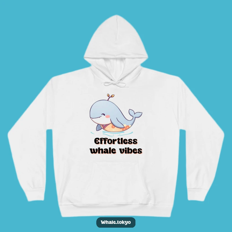 Funny Serene Whale Kimono Hoodie: Cozy & Elegant Design for Relaxing Days